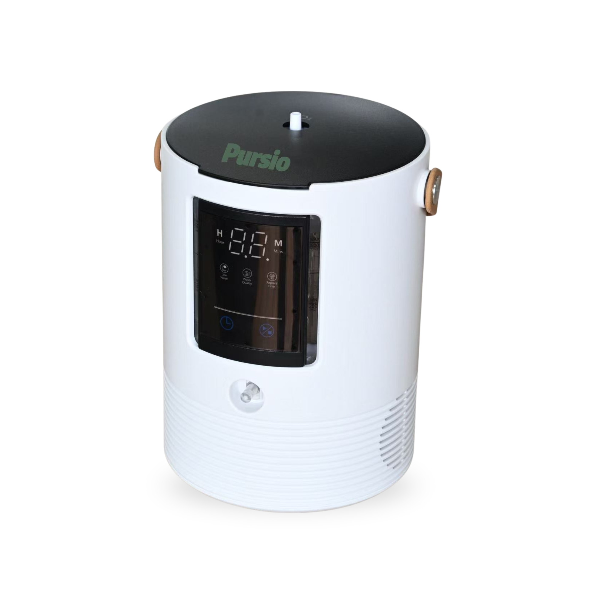 3-in-1 Hydrogen Inhalation Machine 250mL/min Hydrogen Water Generator HO-Separation 1600ppb Molecular Hydrogen H2 SPE Water Ionizer